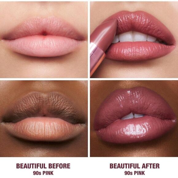 NEW! CHARLOTTE TILBURY K.I.S.S.I.N.G “90'S PINK” LIPSTICK - Picture 8 of 16